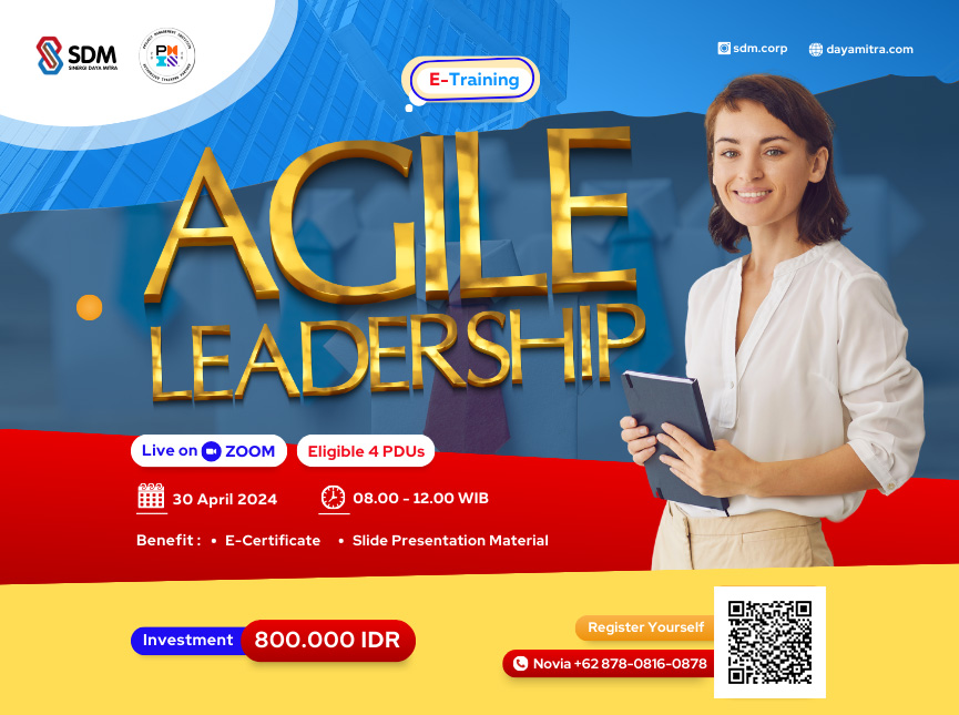Agile Leadership - April 2024 (E-Training)