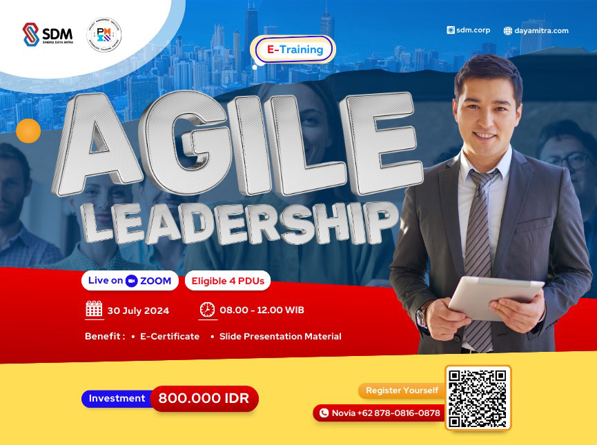 Agile Leadership - July 2024 (E-Training)