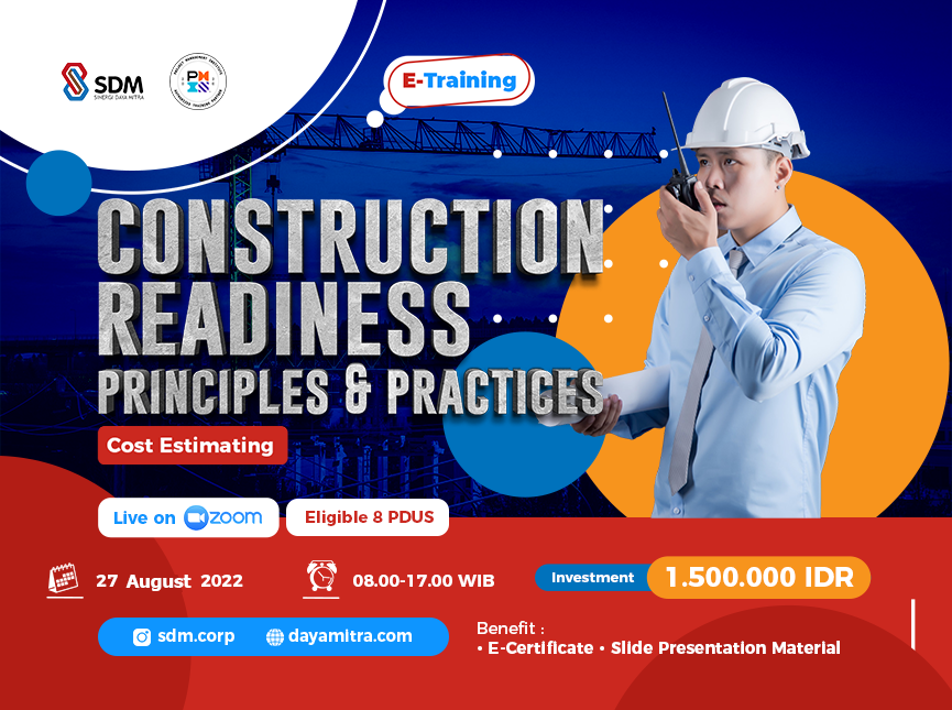 Construction Readiness Principles & Practices (Cost Estimating) - Batch August 2022
