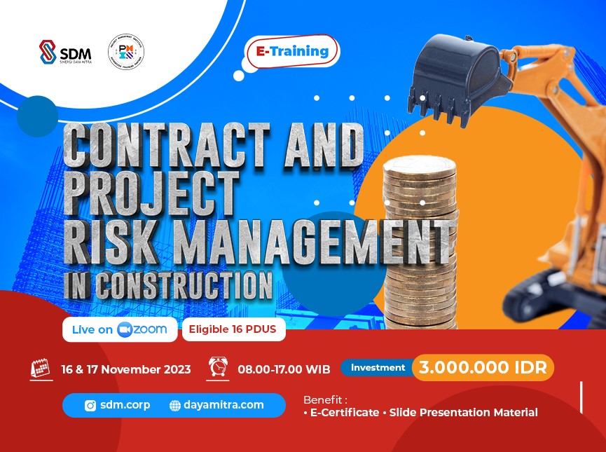 Contract and Project Risk Management in Construction - Batch November 2023