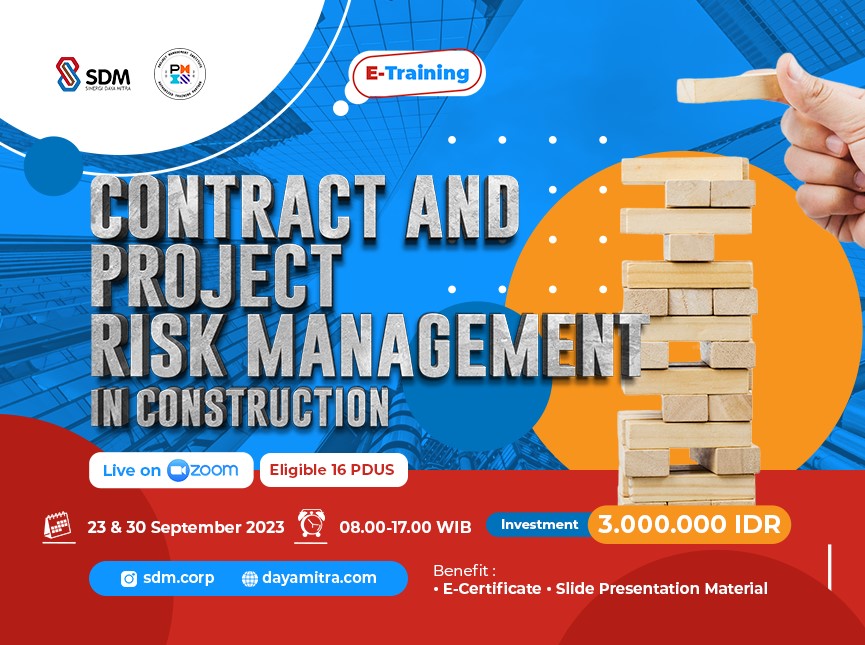Contract and Project Risk Management in Construction - Batch September 2023