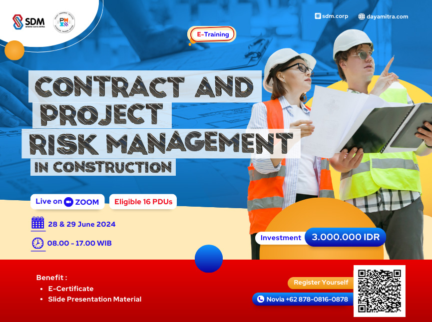 Contract and Project Risk Management in Construction - June 2024 (E-Training)