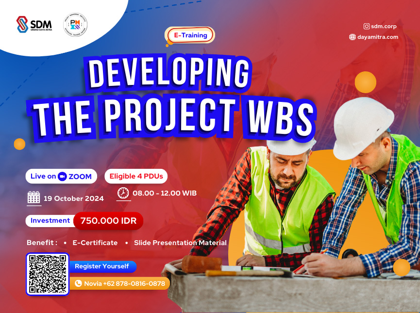 Developing The Project WBS - october 2024 (E-Training)