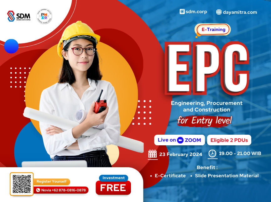 EPC (Engineering, Procurement and Construction) - February 2024 (E-Training)