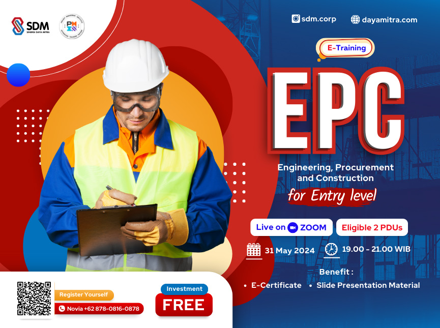 EPC (Engineering, Procurement and Construction) - May 2024 (E-Training)