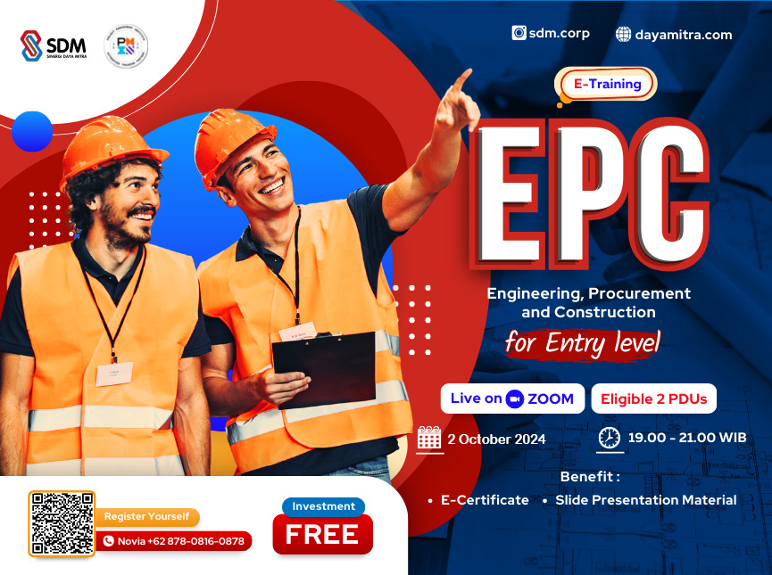 EPC (Engineering, Procurement and Construction) - September 2024 (E-Training)