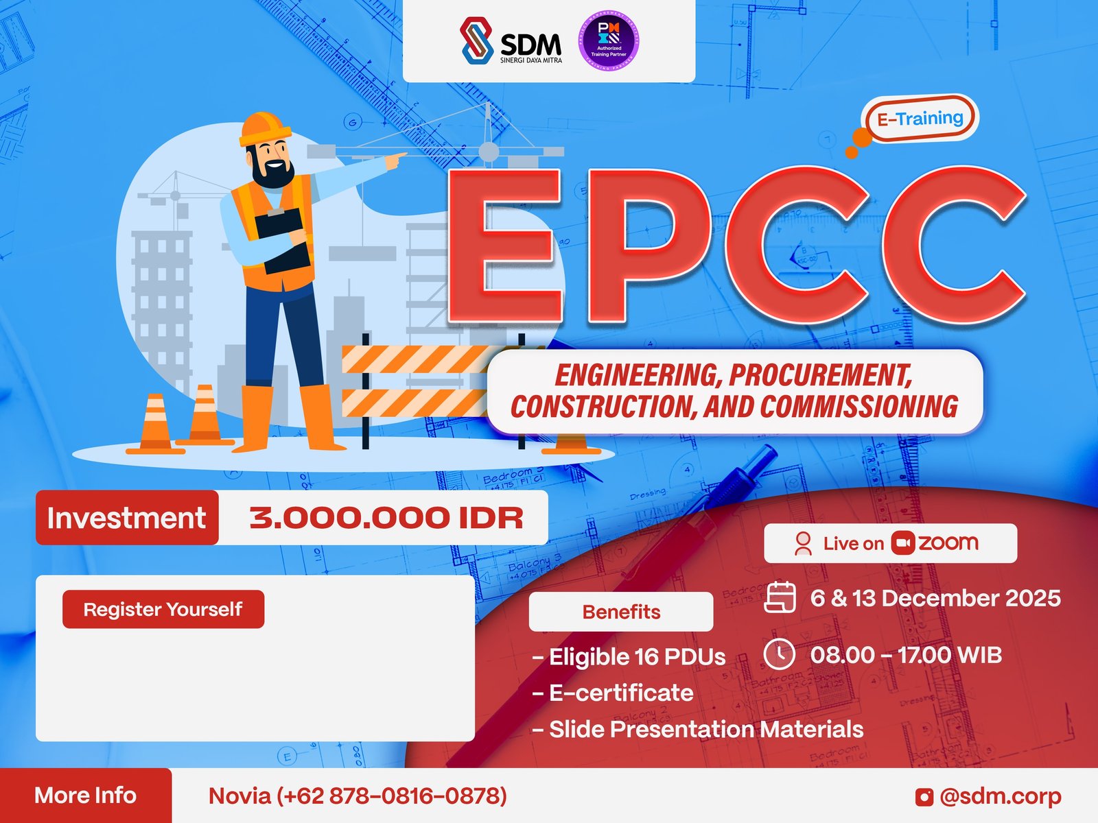 EPCC (Engineering, Procurement, Construction, and Commissioning) -  Desember 2025 (E-Training)
