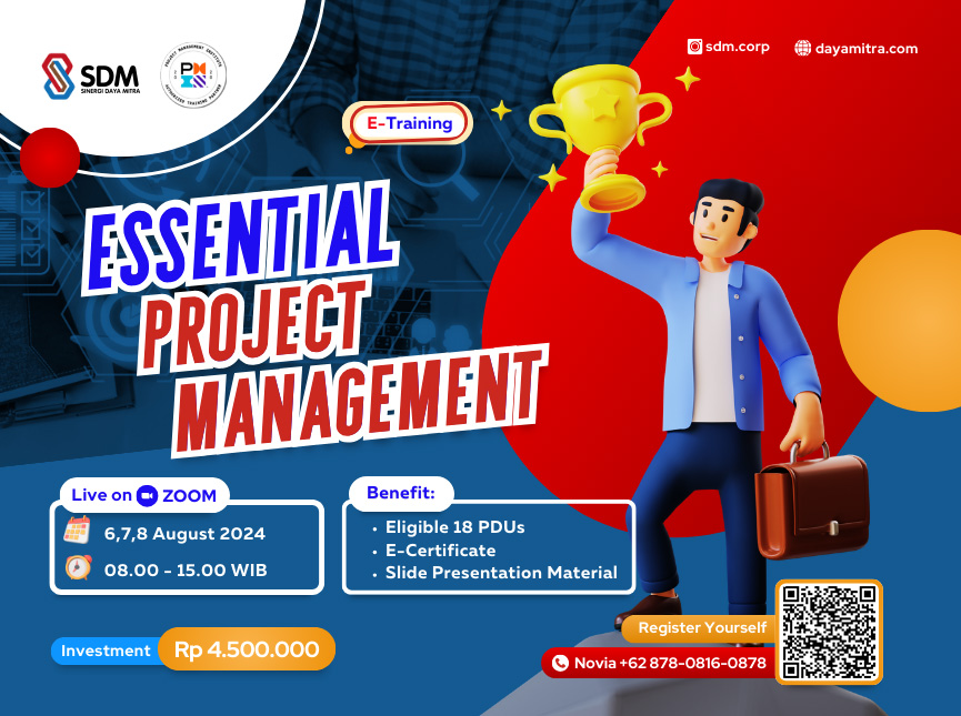 Essential Project Management - August 2024 (E-Training)