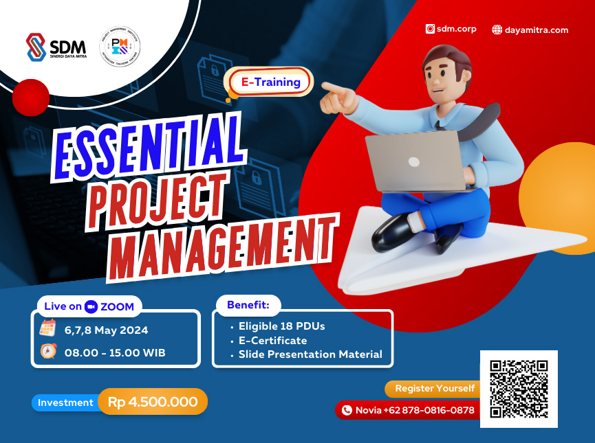 Essential Project Management - May 2024 (E-Training)