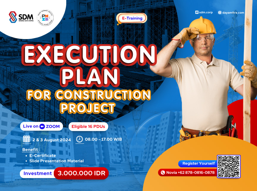 Execution Plan for Construction Project - August 2024 (E-Training)