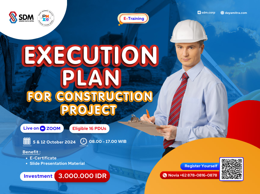 Execution Plan for Construction Project - October 2024 (E-Training)