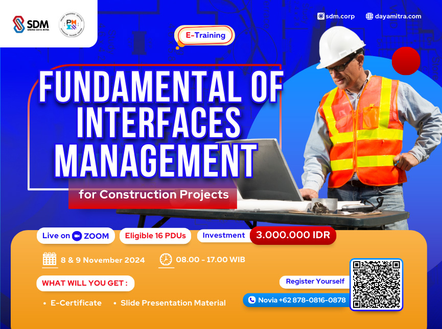 Fundamental of Interfaces Management for Construction Projects - November2024 (E-Training)