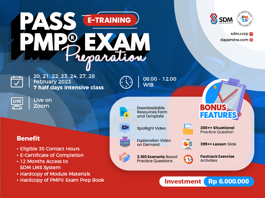 Pass PMP® Exam Preparation - Batch February 2023