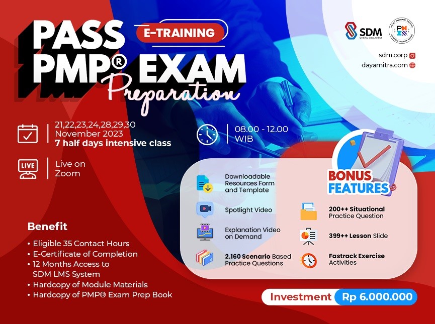 Pass PMP® Exam Preparation - Batch November 2023