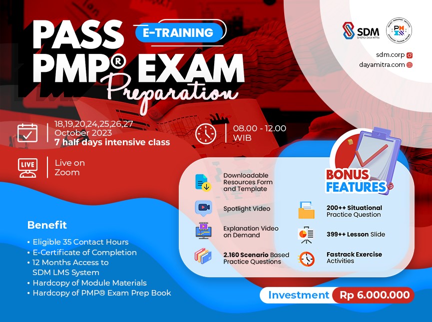 Pass PMP® Exam Preparation - Batch October 2023