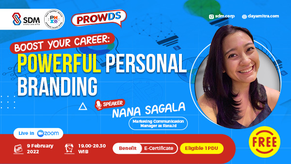 PROWDS : “Boost Your Career : Powerful Personal Branding” 