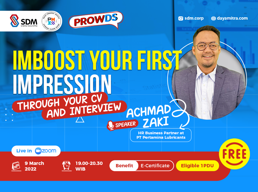 PROWDS : Imboost Your 1st Impression Through Your CV and Interview