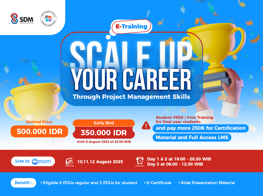 Scale Up Your Career Through Project Management Skills (PMCP) - Batch August 2023