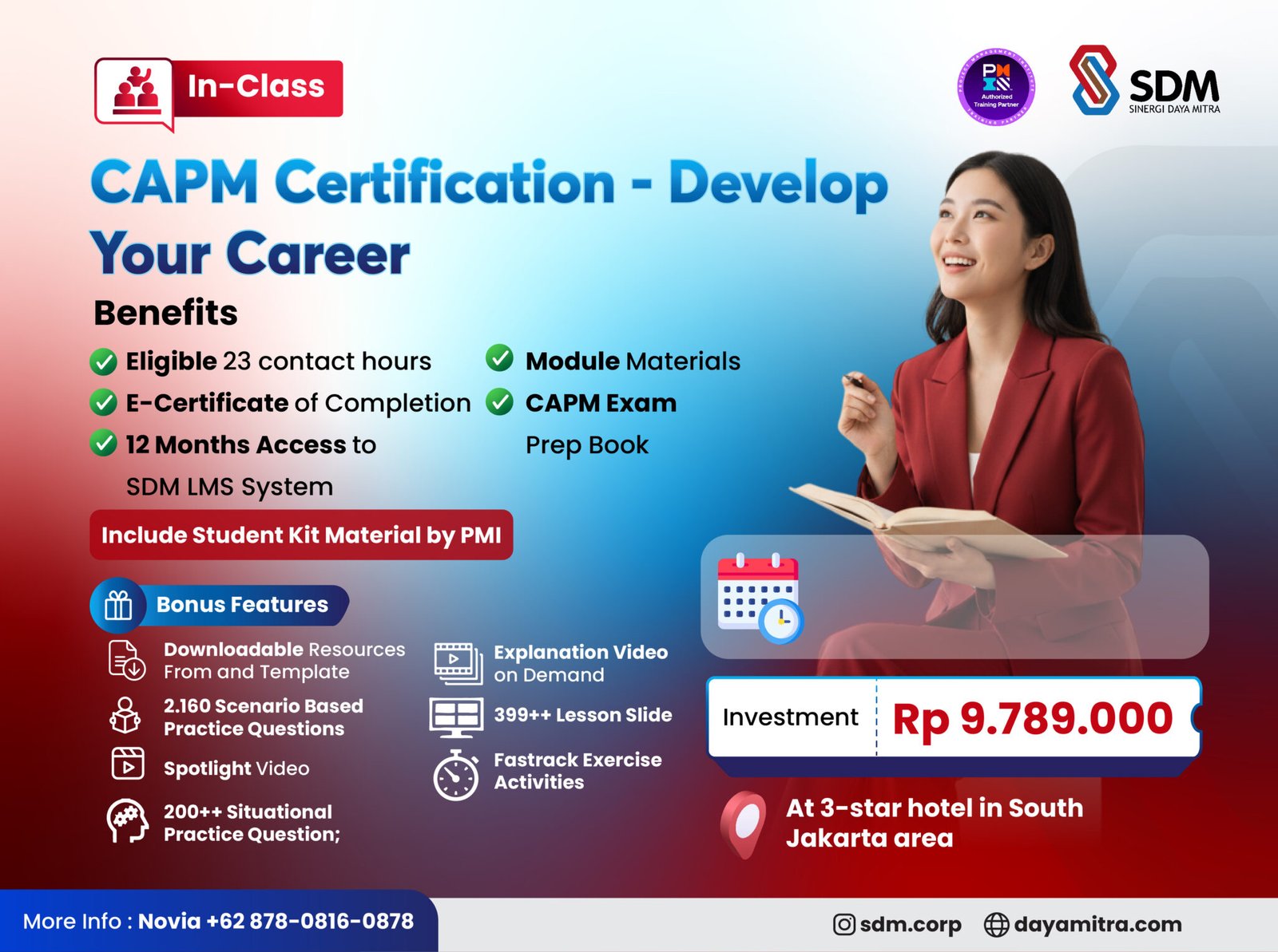 CAPM Certification Exam Preparation Course – SDM