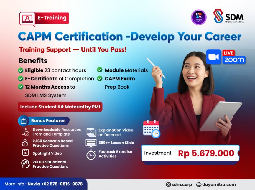 CAPM Certification - Develop Your Career (Certification Preparation) - Online