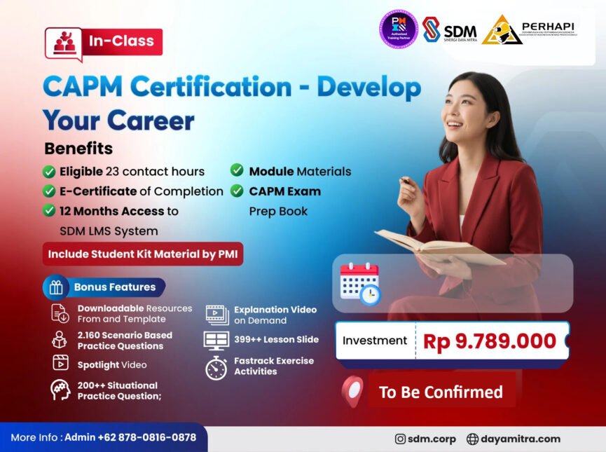 CAPM Certification Exam Preparation - PERHAPI (In-Class)