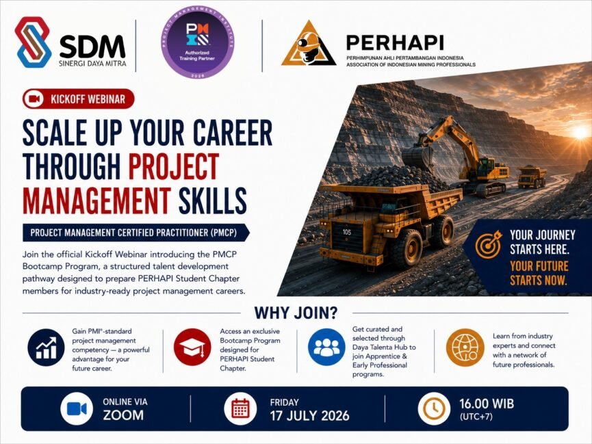 KICK-OFF WEBINAR Scale Up Your Career Through Project Management Skills Project Management Certified Practitioner (PMCP) - PERHAPI